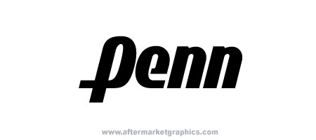 Penn Tennis Decal 02
